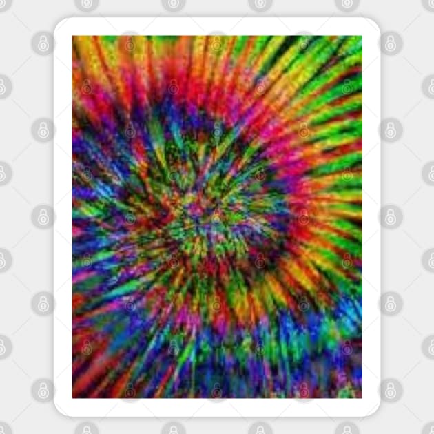 Wild Tie Die Sticker by stickersbyjori